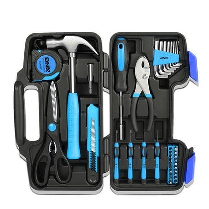 39 Pieces Household Hand Tool Kit with Toolbox