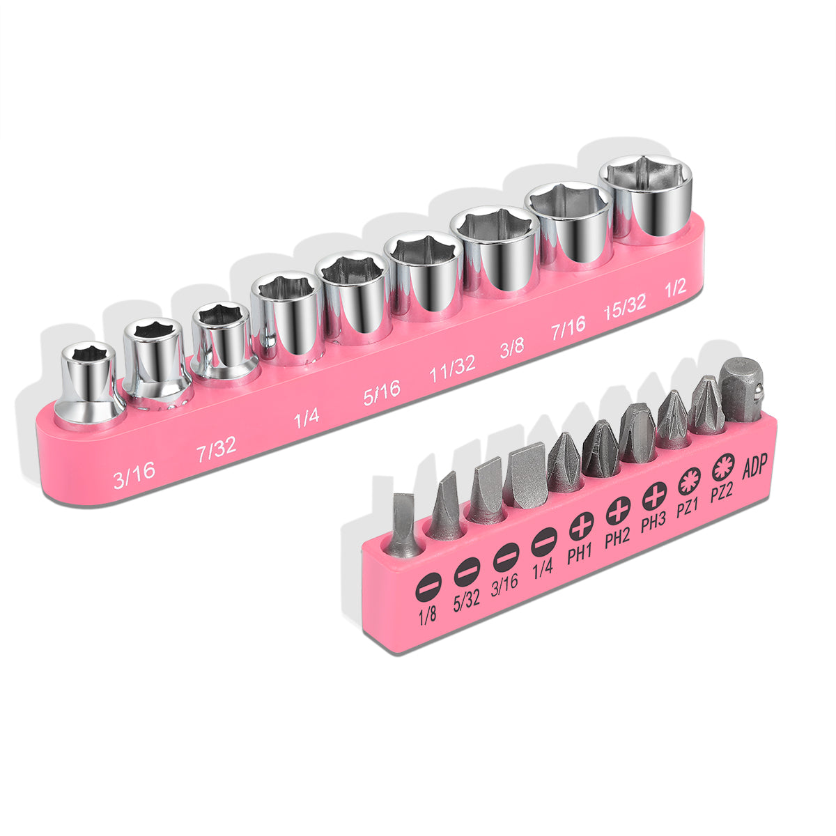 46 Pieces Household Hand Tool Kit with Toolbox [A Variety of Color Options]