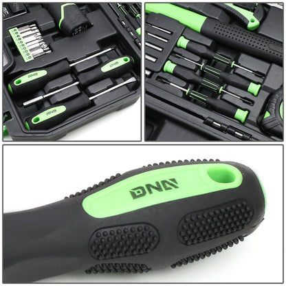27 Pieces Household Hand Tool Kit with Toolbox [A Variety of Color Options]