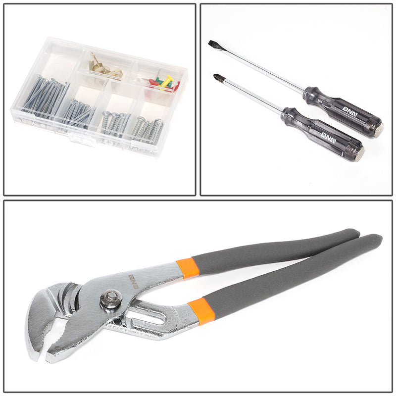160pcs Hand Tool Kit with Carrying Case