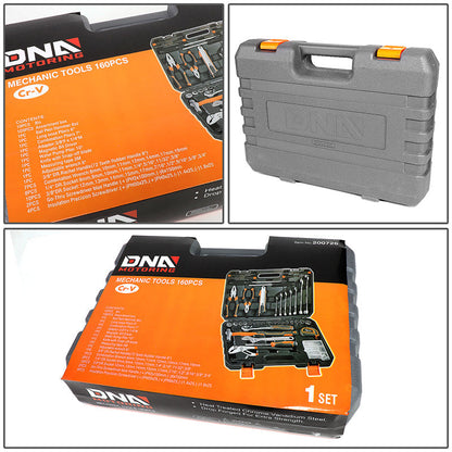 160pcs Hand Tool Kit with Carrying Case