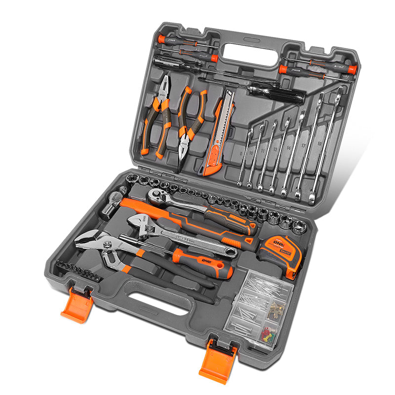 160pcs Hand Tool Kit with Carrying Case
