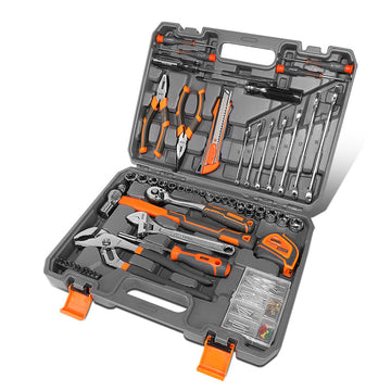 160pcs Hand Tool Kit with Carrying Case