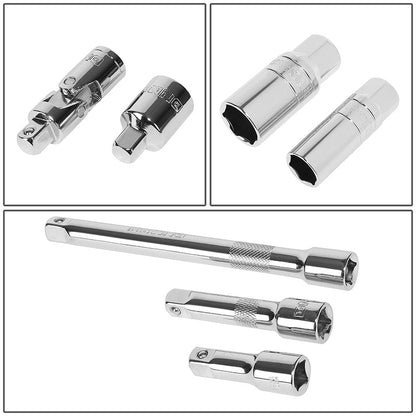 26pcs 3/8 in. Drive Sockets & Ratchet Tool Set