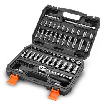 72-Pieces 1/4 in. Drive Impact Socket Set