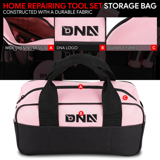 6pcs Basic Hand Tool Kit with Storage Bag
