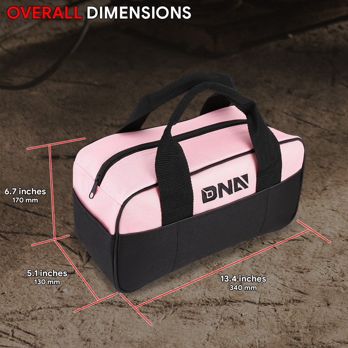 6pcs Basic Hand Tool Kit with Storage Bag
