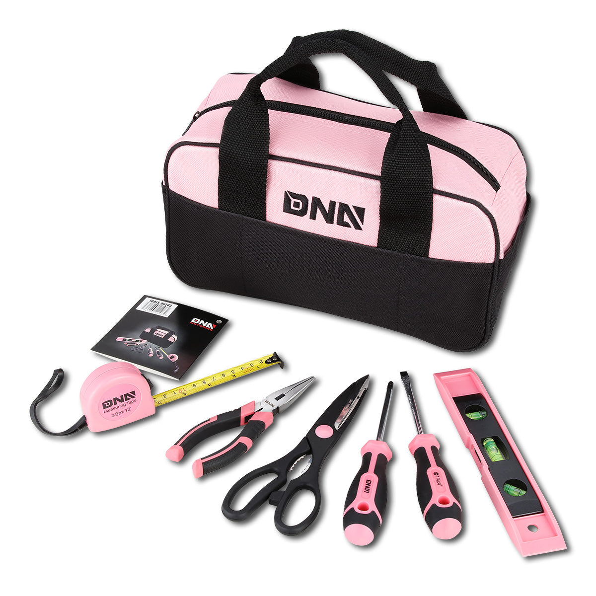 6pcs Basic Hand Tool Kit with Storage Bag