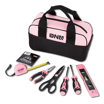 6pcs Basic Hand Tool Kit with Storage Bag
