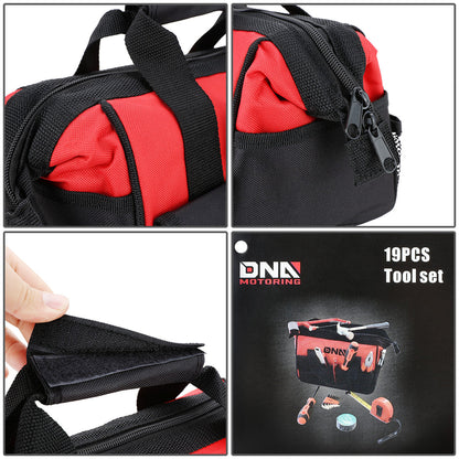 19pcs Hand Tool Kit with Storage Bag