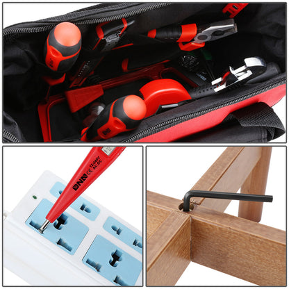 19pcs Hand Tool Kit with Storage Bag