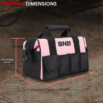 44pcs Hand Tool Kit with Storage Bag (Pink)