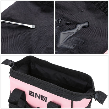 44pcs Hand Tool Kit with Storage Bag (Pink)