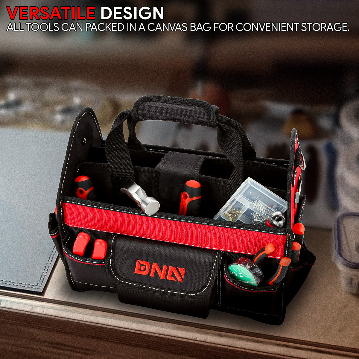 21pcs Hand Tool Kit with Storage Bag
