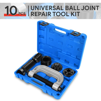 10pcs Jack Screw & Ball Joint Press Tools Set