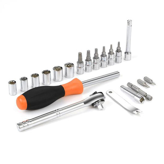 20 Pieces Auto Headlight Repair Hand Tool Kit with Toolbox