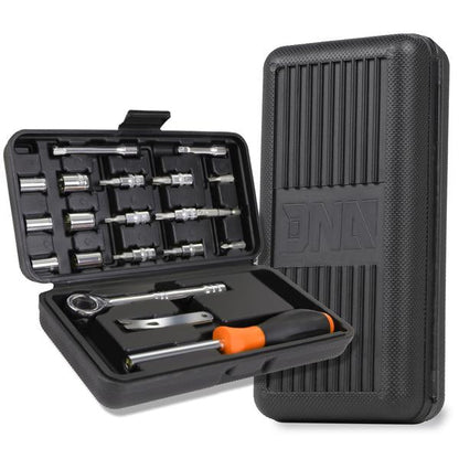 20 Pieces Auto Headlight Repair Hand Tool Kit with Toolbox