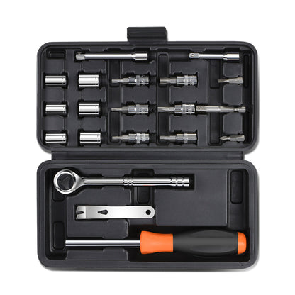 20 Pieces Auto Headlight Repair Hand Tool Kit with Toolbox