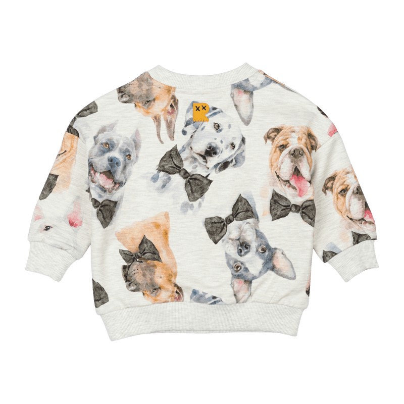 BLACK TIE PUPS SWEATSHIRT