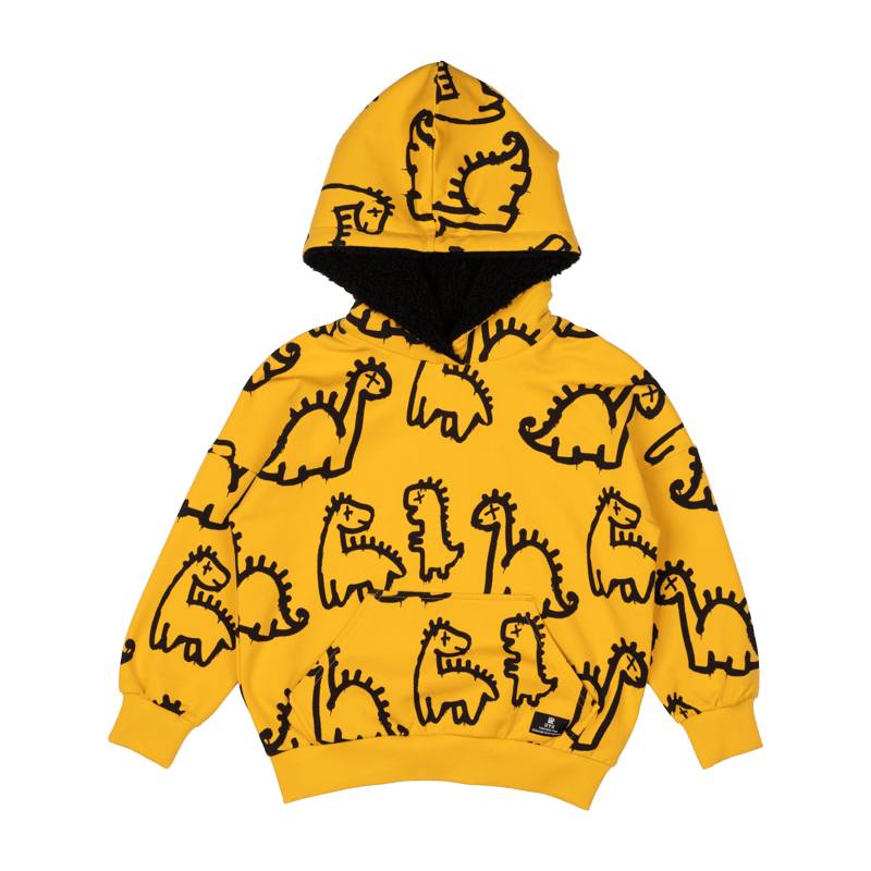 GRAFFITI HOODED SWEATSHIRT