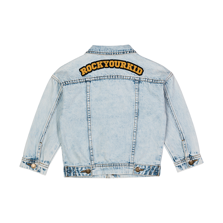 PALE BLUE DENIM JACKET