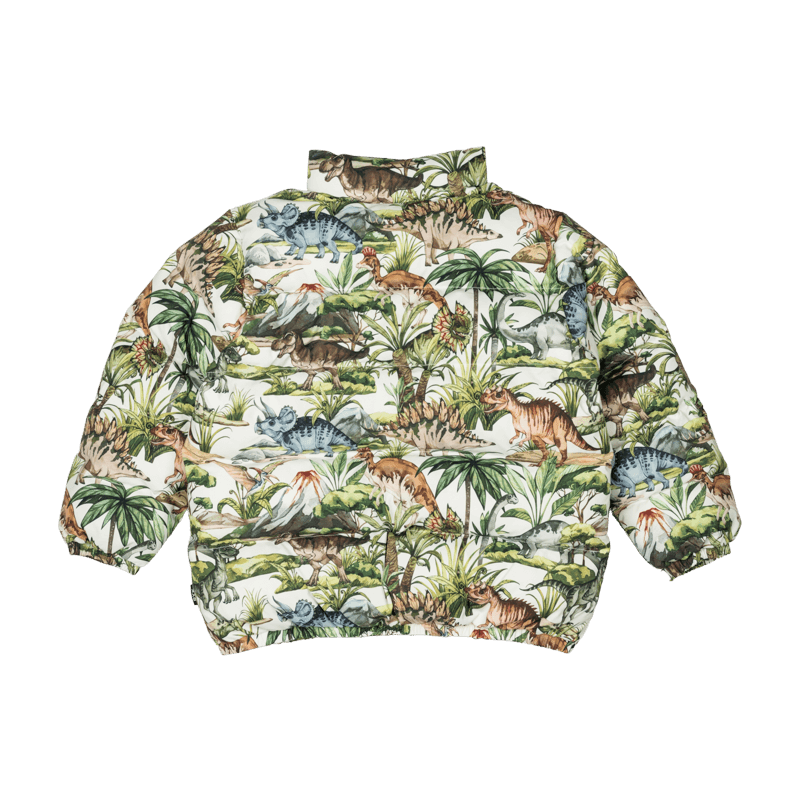 DINO JUNGLE PUFF PADDED JACKET