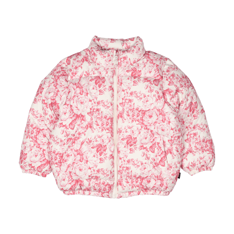 FLORAL TOILE PADDED JACKET