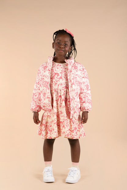 FLORAL TOILE PADDED JACKET
