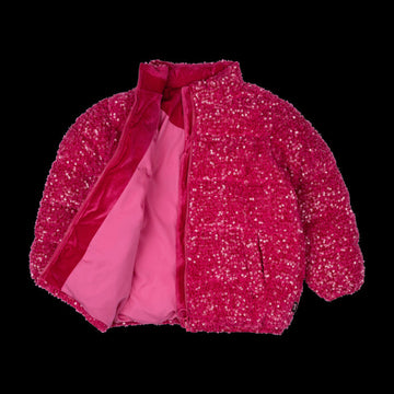 SEQUIN PADDED JACKET