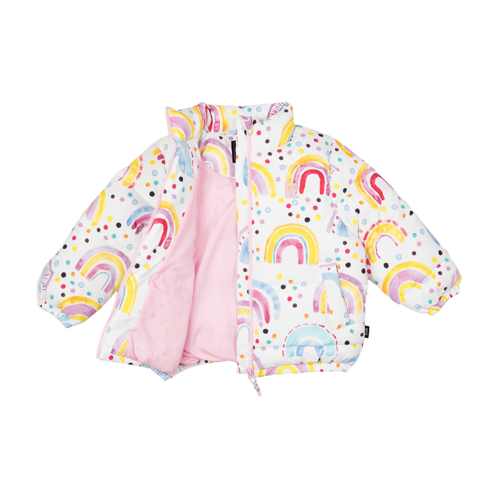 RAINBOW DREAMS PUFFER JACKET
