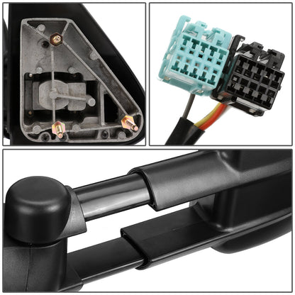 Powered Heated Towing Mirror (Left)<br>03-06 Chevy Silverado, GMC Sierra, Tahoe, Yukon