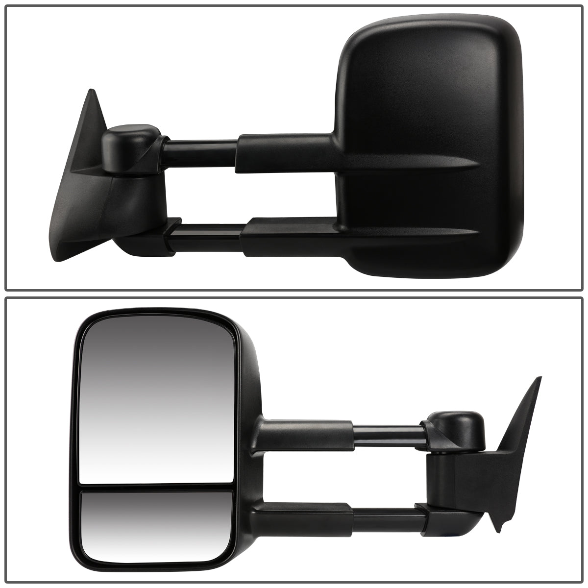 Manual Towing Mirrors (Pair)<br>99-06 Chevy Silverado, GMC Sierra