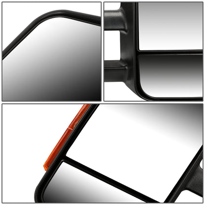 Manual Towing Mirrors (Pair)<br>99-06 Chevy Silverado,Tahoe, GMC Sierra