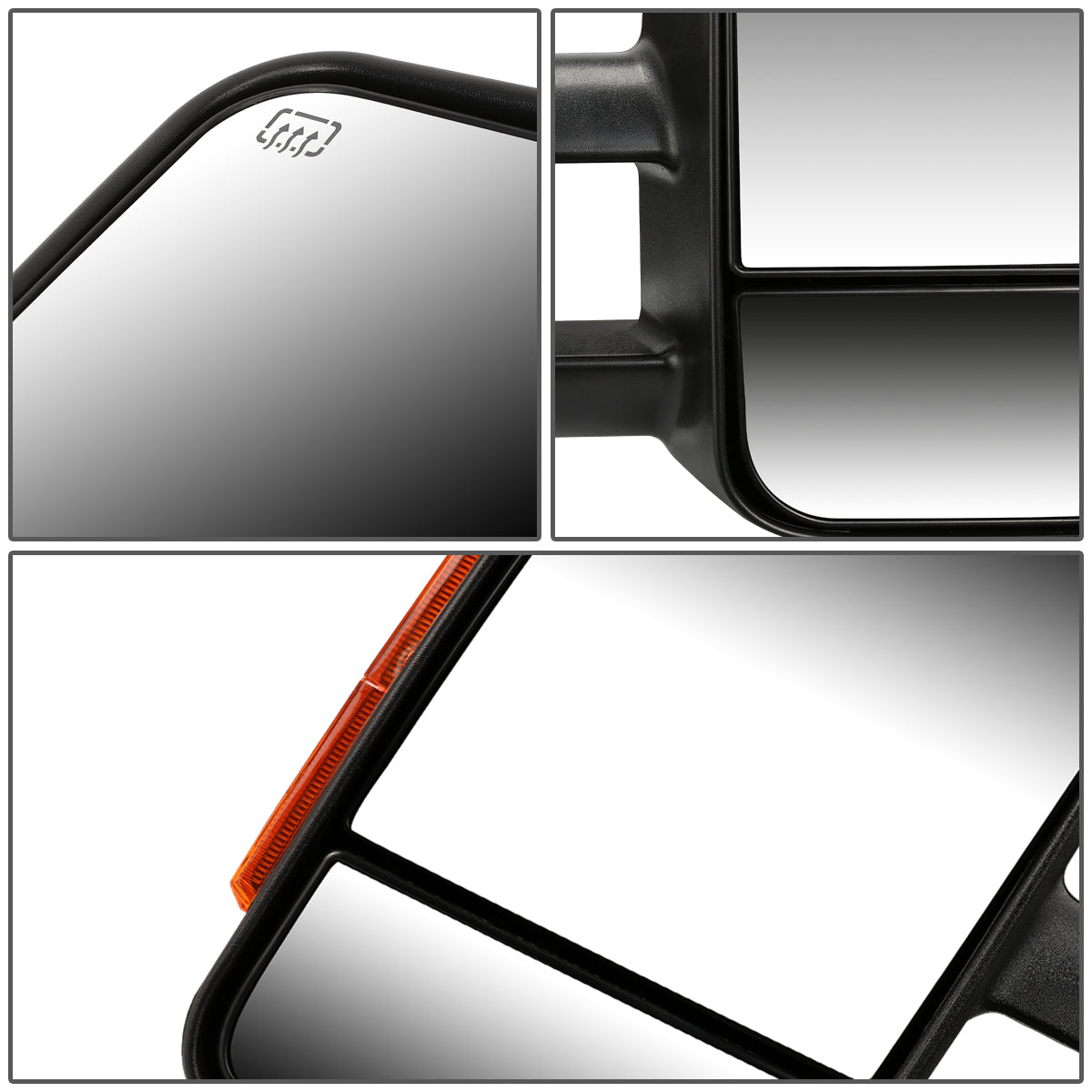Powered Heated Towing Mirrors (Pair)<br>03-06 Chevy Silverado Tahoe, GMC Sierra, Yukon