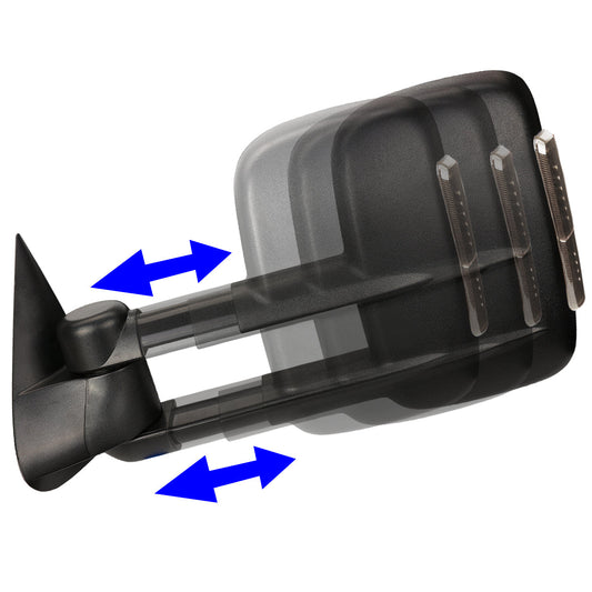Powered Heated Towing Mirrors (Pair)<br>03-06 Chevy Silverado Tahoe, GMC Sierra, Yukon