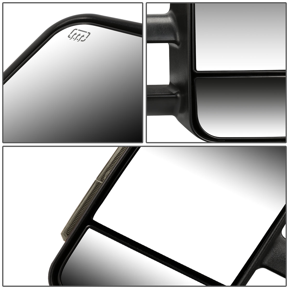 Powered Heated Towing Mirrors (Pair)<br>03-06 Chevy Silverado Tahoe, GMC Sierra, Yukon