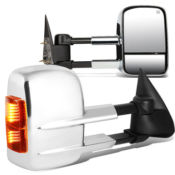 Powered Heated Towing Mirrors (Pair)<br>03-06 Chevy Silverado Tahoe, GMC Sierra, Yukon