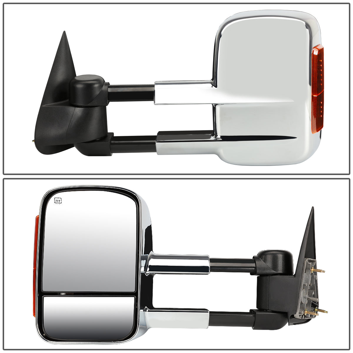Powered Heated Towing Mirrors (Pair)<br>03-06 Chevy Silverado Tahoe, GMC Sierra, Yukon