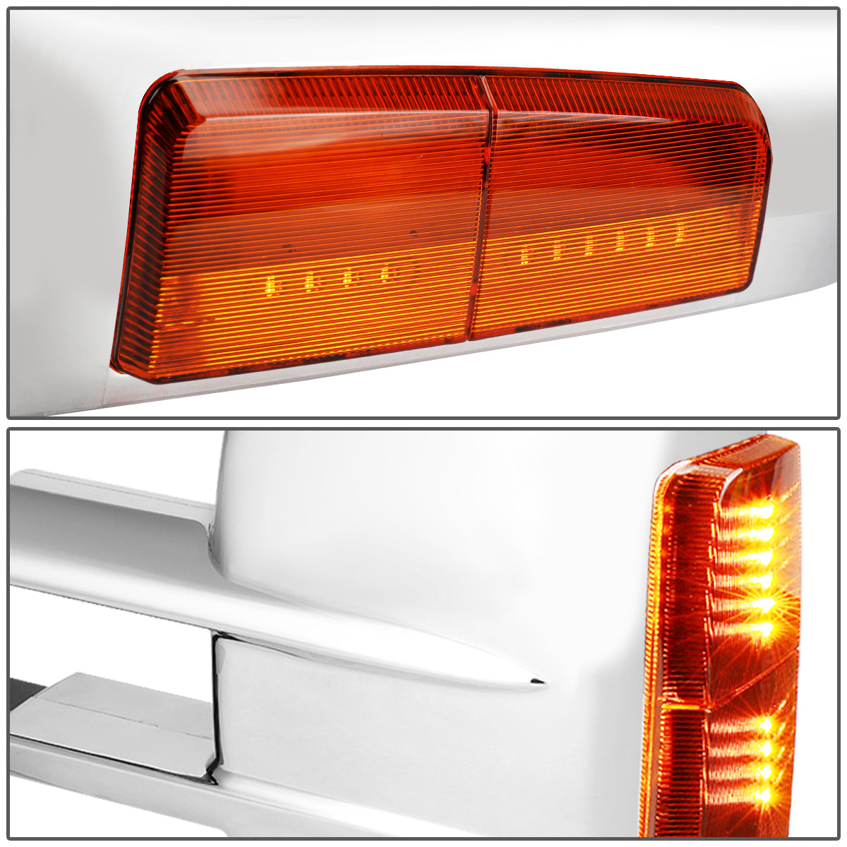 Powered Heated Towing Mirrors (Pair)<br>03-06 Chevy Silverado Tahoe, GMC Sierra, Yukon