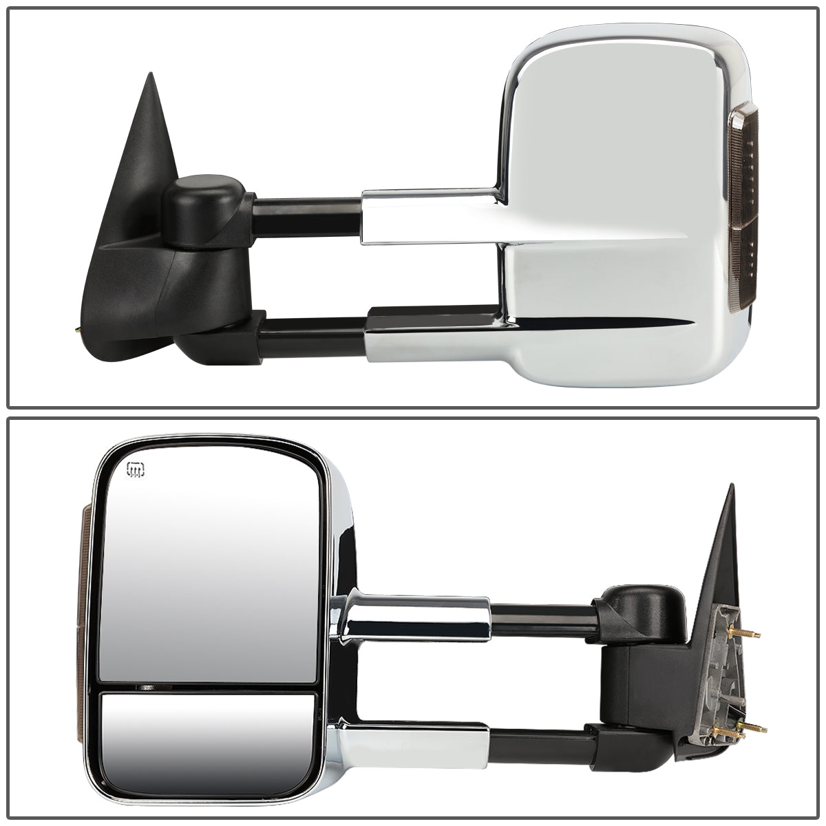 Powered Heated Towing Mirrors (Pair)<br>03-06 Chevy Silverado Tahoe, GMC Sierra, Yukon