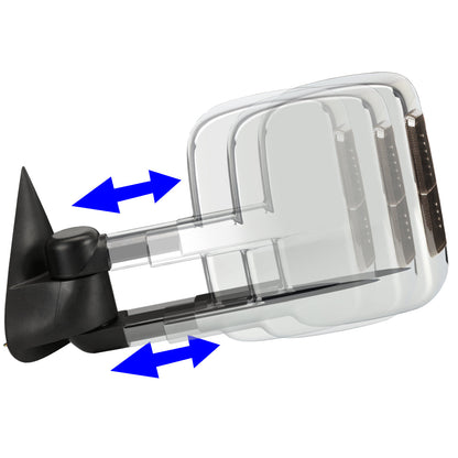 Powered Heated Towing Mirrors (Pair)<br>03-06 Chevy Silverado Tahoe, GMC Sierra, Yukon