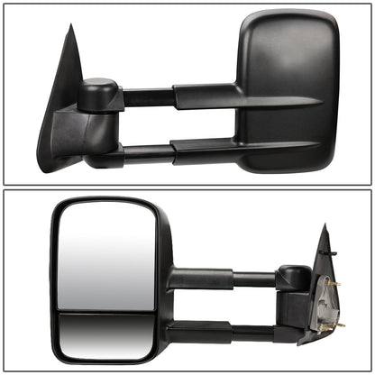 Manual Towing Mirrors (Pair)<br>97-03 Ford F-150, 97-99 F250 Light Duty