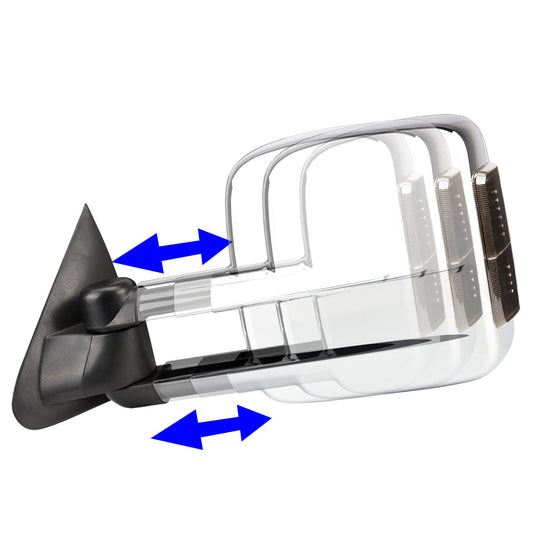 Powered Towing Mirrors (Pair)<br>97-03 Ford F-150, 97-99 Ford F250 Light Duty