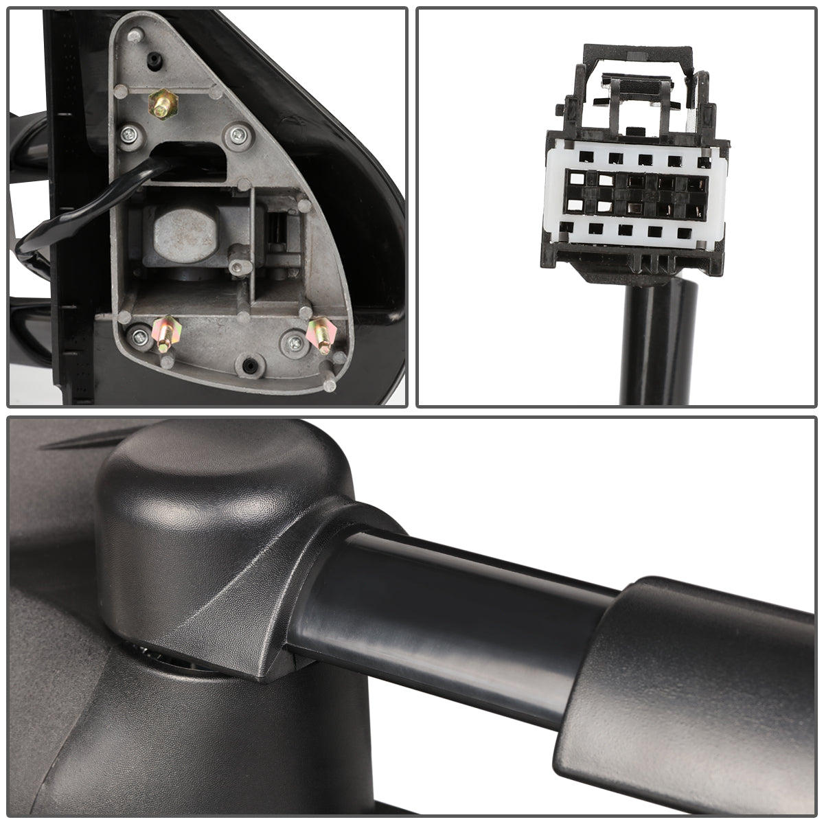 Powered Heated Towing Mirror (Left)<br>07-13 Chevy Silverado Tahoe, GMC Sierra Yukon