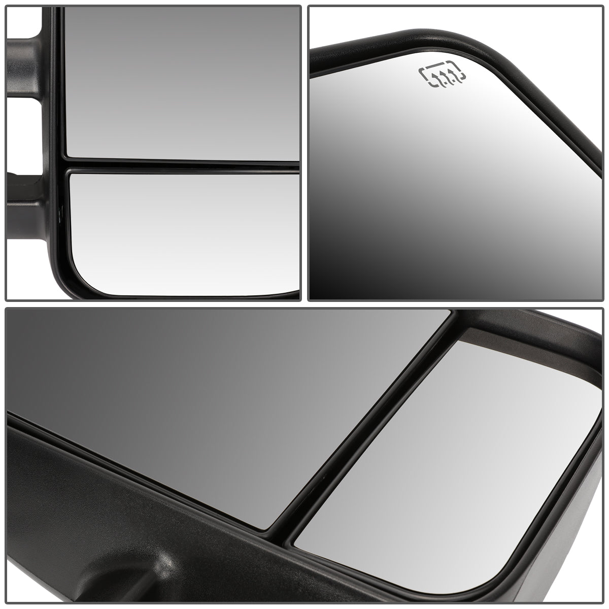 Powered Heated Towing Mirror (Right)<br>07-13 Chevy Silverado Tahoe, GMC Sierra Yukon