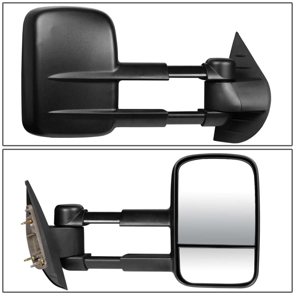 Manual Towing Mirror (Right)<br>07-13 Chevy Silverado Tahoe, GMC Sierra Yukon