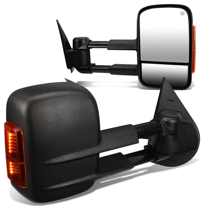 Powered Heated Towing Mirrors (Pair)<br>07-13 Chevy Silverado Tahoe, GMC Sierra Yukon