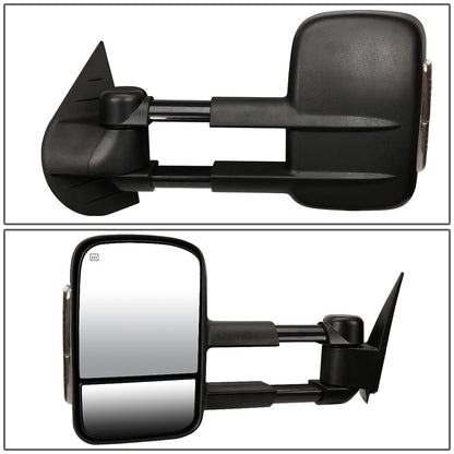 Powered Heated Towing Mirrors (Pair)<br>07-13 Chevy Silverado Tahoe, GMC Sierra Yukon