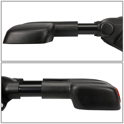Powered Heated Towing Mirrors (Pair)<br>07-13 Chevy Silverado Tahoe, GMC Sierra Yukon