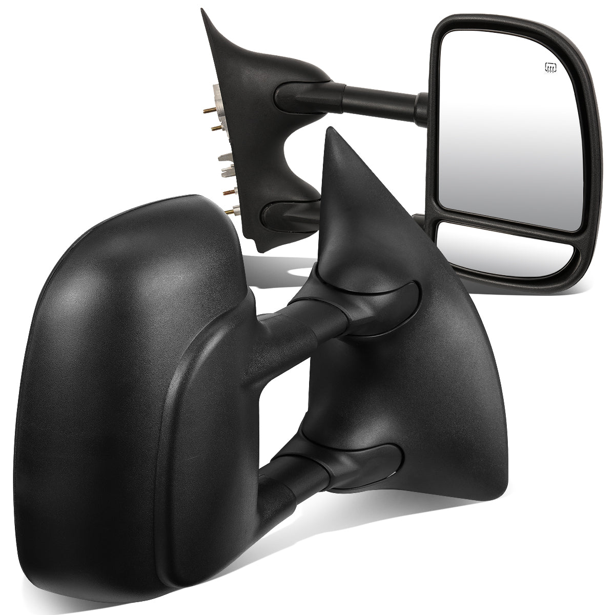 Powered Heated Towing Mirrors (Pair)<br>99-07 Ford F250 F350 F450 F550 Super Duty